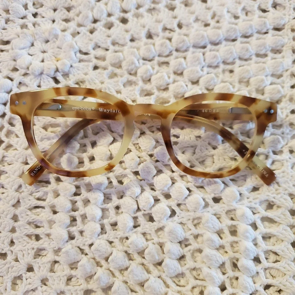 Eyebobs Waylaid Eyeglasses Readers Womens 46-23 Brown Tortoise +1.25 Frame